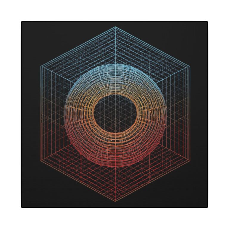 Abstract Geometric Limited Edition 12x12"