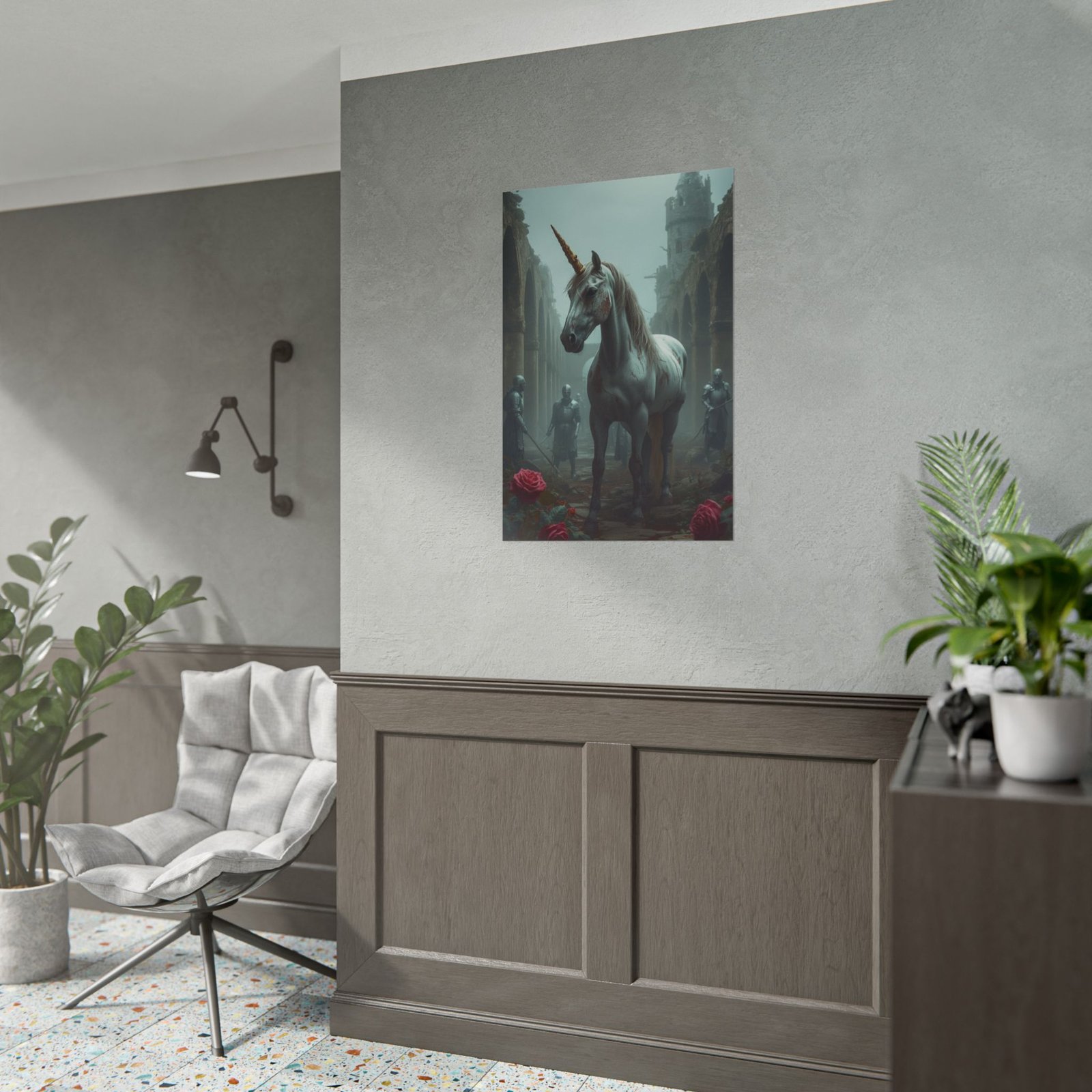 Fantasy Mystical Unicorn Rolled Poster - Image 3