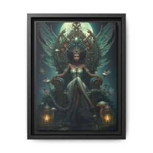Afrofuturism Moolit Empress Canvas