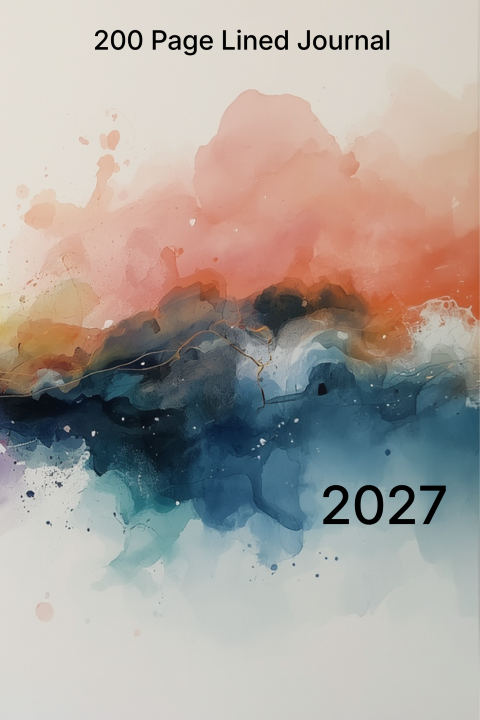 200 Page Lined Journal