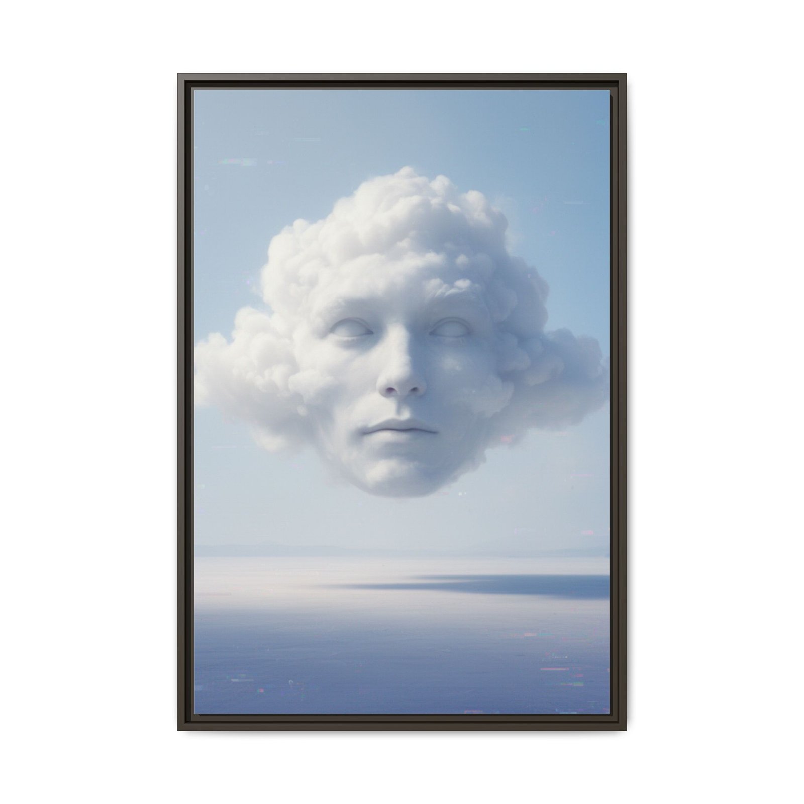 IS_6912 Surreal Cloud Dreamy Sky Matte Canvas — Framed 24x36" - Image 9