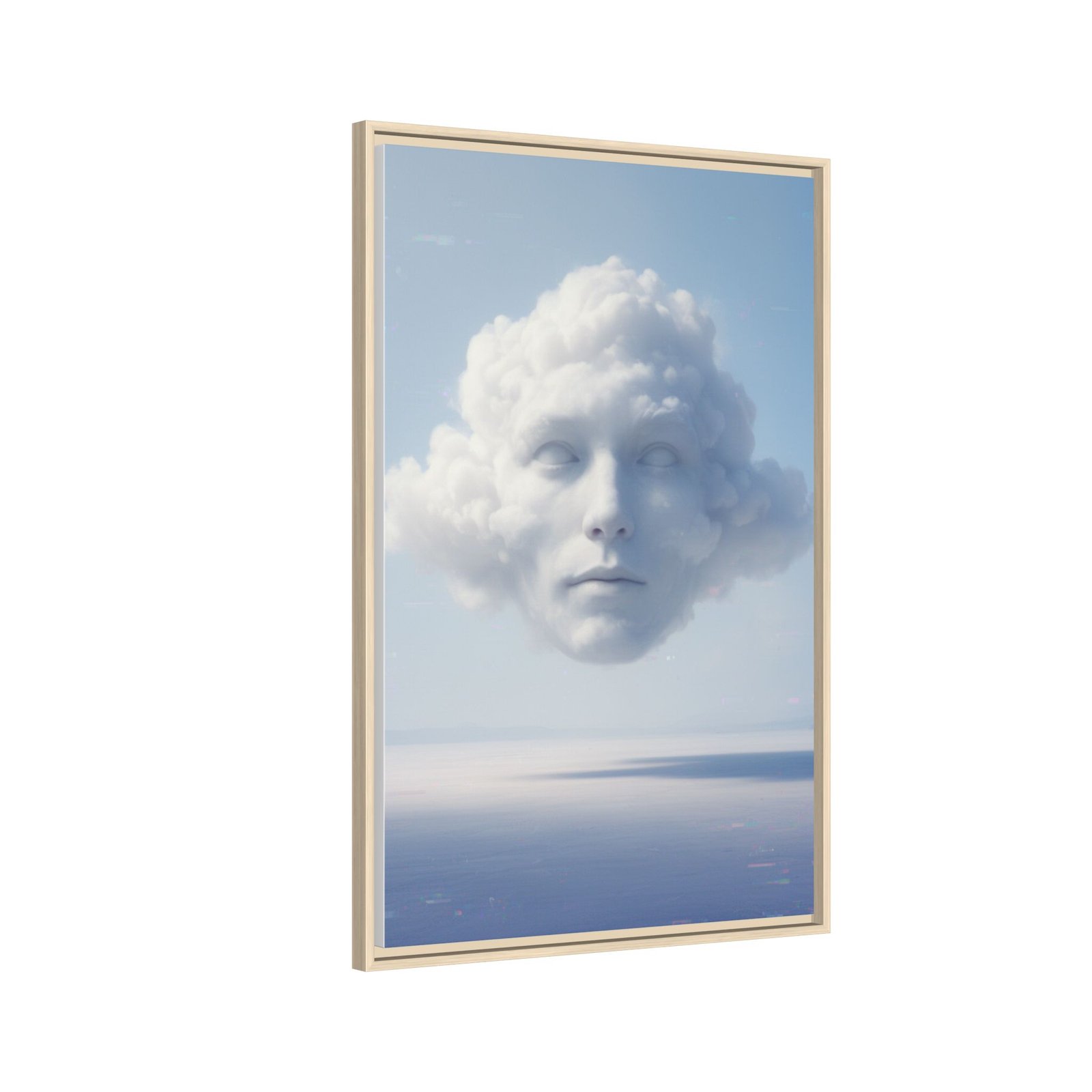 IS_6912 Surreal Cloud Dreamy Sky Matte Canvas — Framed 24x36" - Image 6