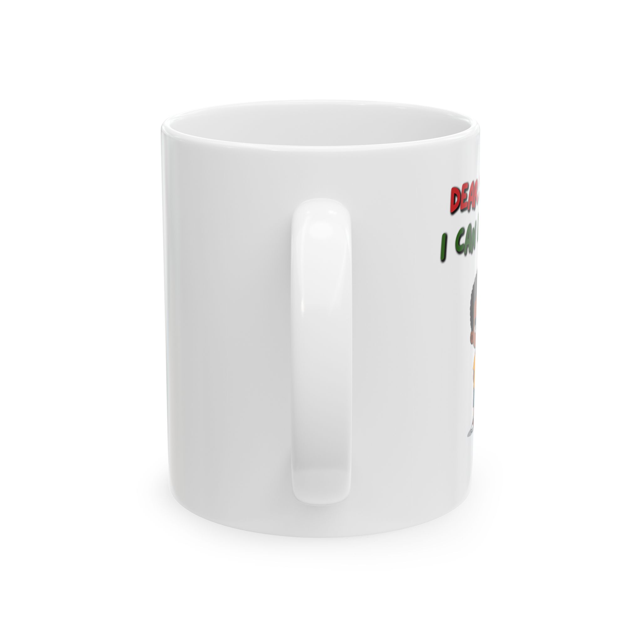 "Dear Santa, I Can Explain!" Funny Christmas Ceramic Coffee Mug, 11oz - Image 2