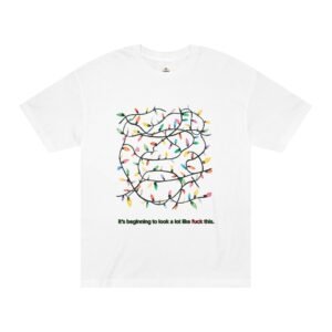Holiday Tangled Lights Tee — “It’s beginning to look a lot like fuck this.”