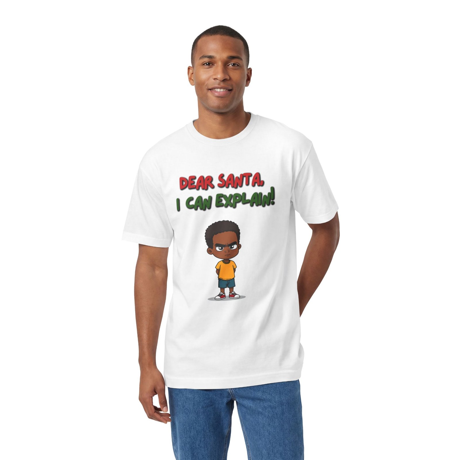 Kids' Christmas Tee - "Dear Santa I Can Explain!" Funny Holiday Shirt - Image 4