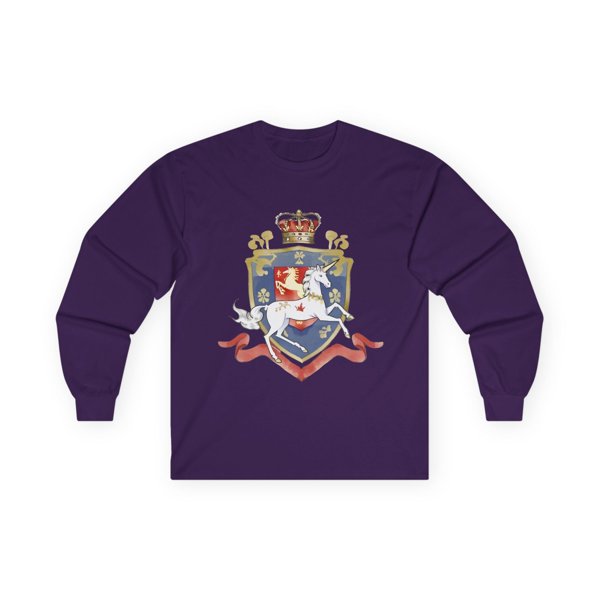 Haus Of Legends Unicorn Crest Long Sleeve Tee - Image 11