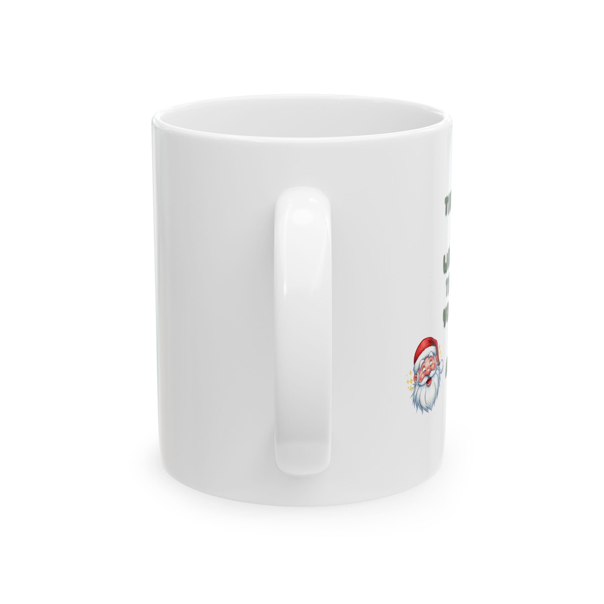 "Deck the Halls With Whatever the F*ck You Want" Funny Ceramic Coffee Mug, 11oz - Image 2