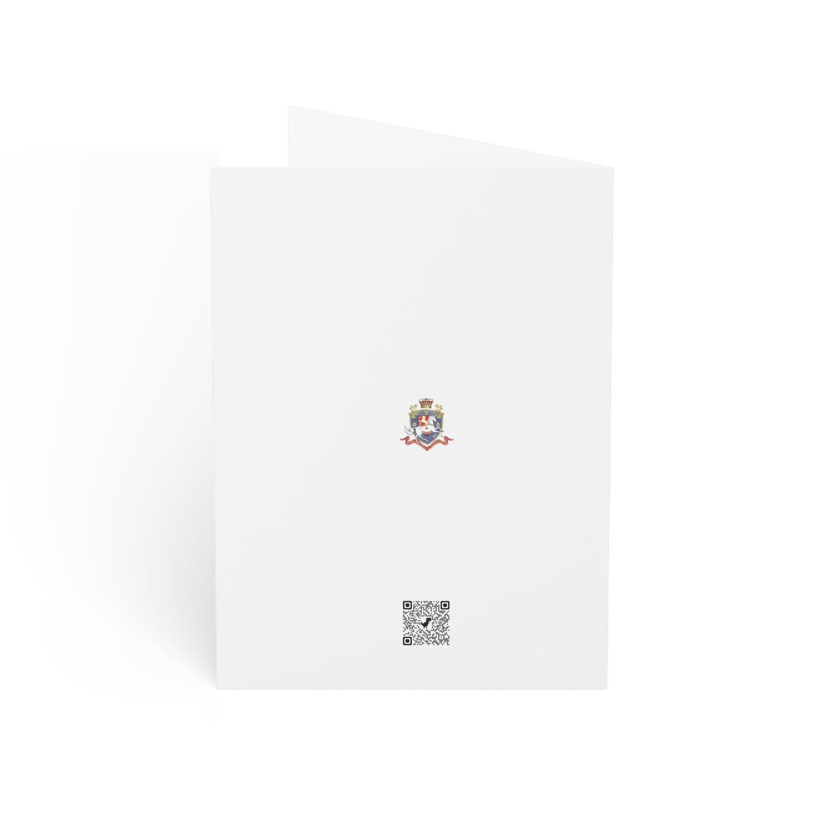 Funny Christmas Greeting Card — “Santa Knows You’ve Been A Little Bitch” with Cute Grumpy Kid Design - Image 7