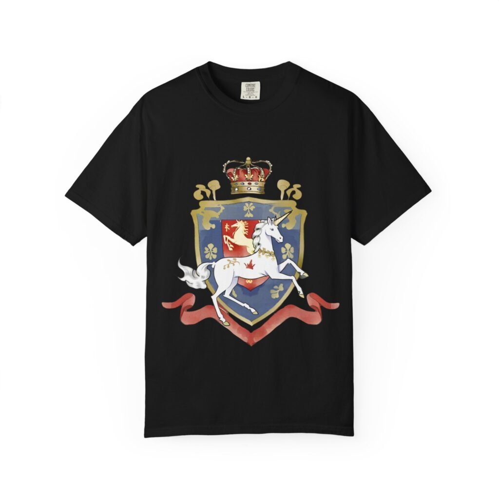 Haus Of Legends Unicorn Crest T-Shirt