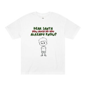 Dear Santa Funny Kid Christmas Tee