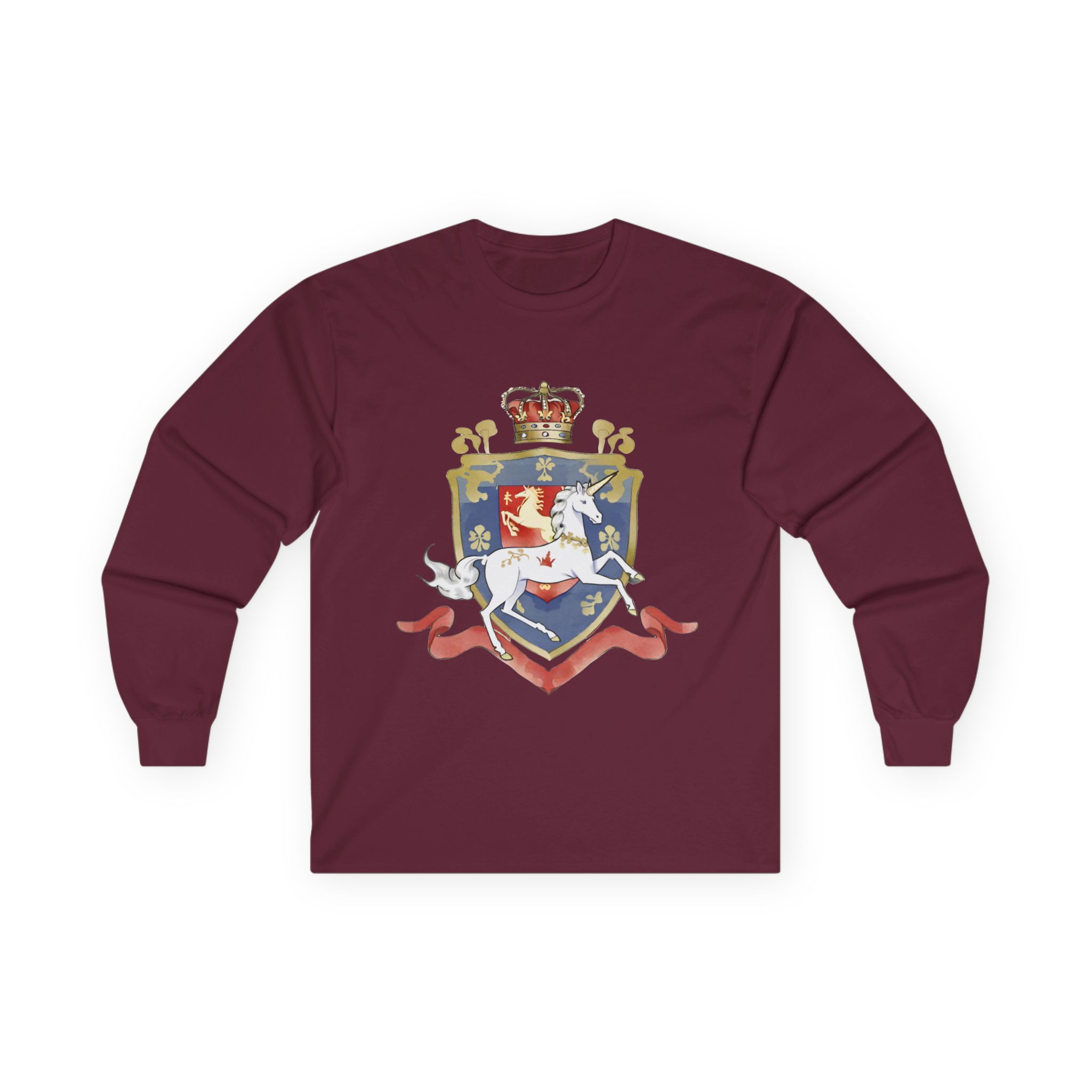 Haus Of Legends Unicorn Crest Long Sleeve Tee - Image 5