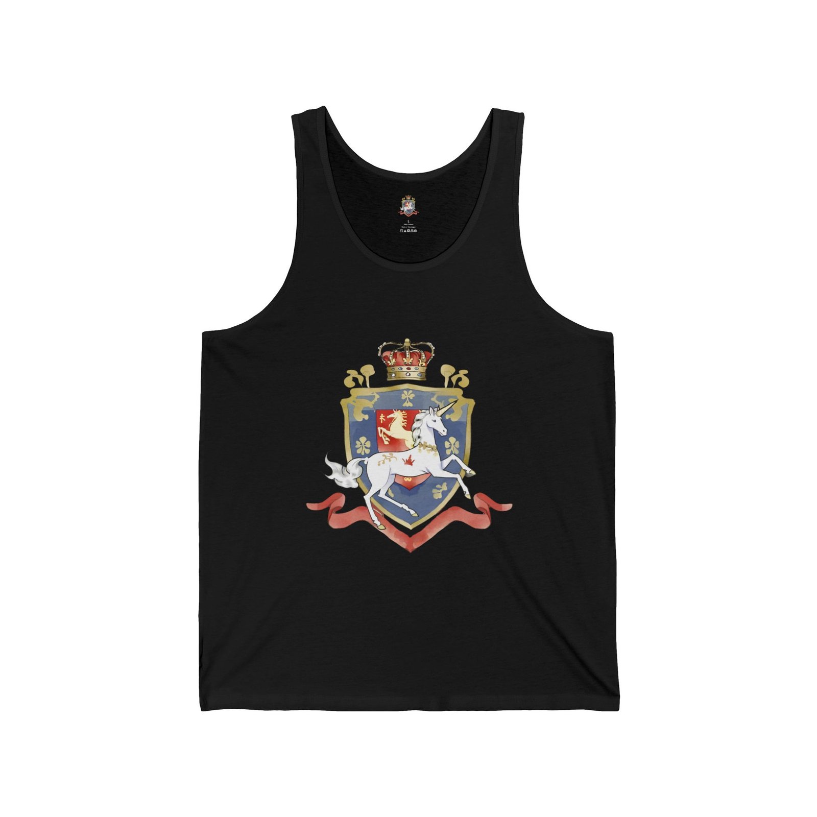 Haus Of Legends Unicorn Crest Jersey Tank - Image 3
