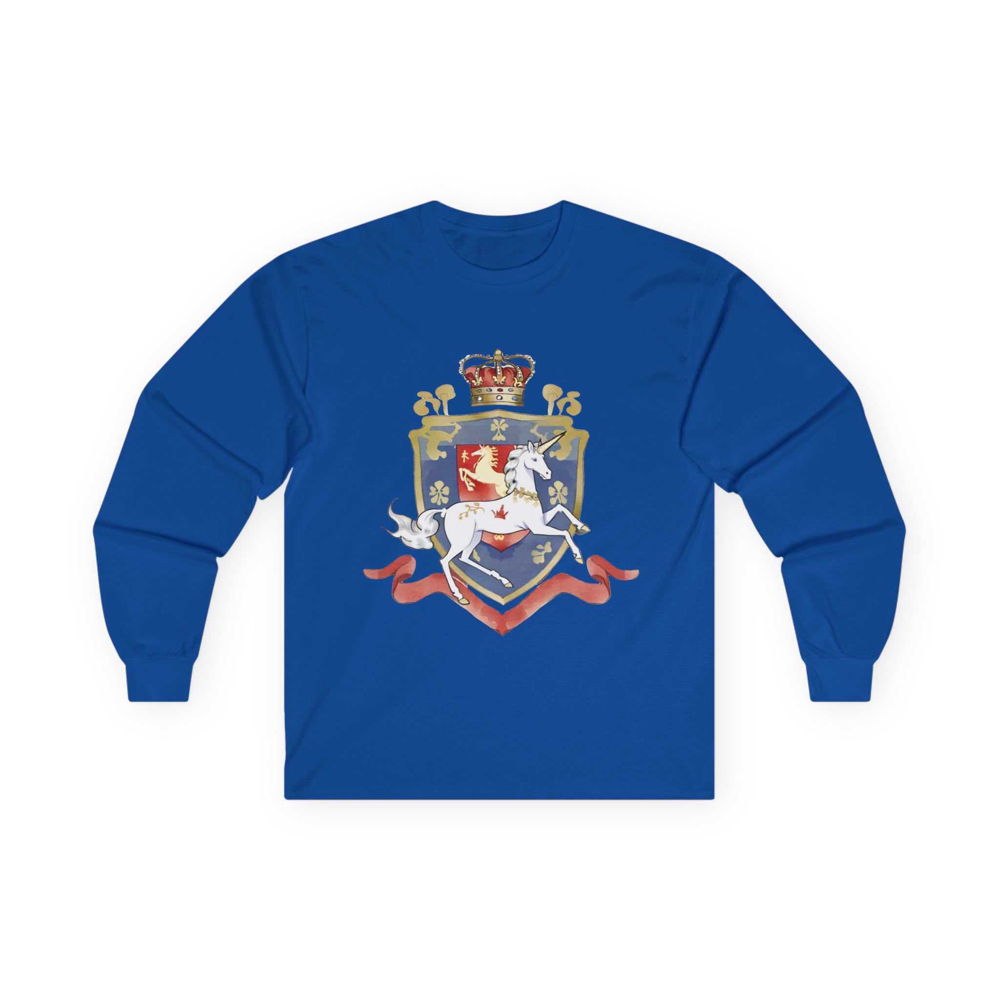Haus Of Legends Unicorn Crest Long Sleeve Tee - Image 9
