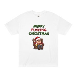 Merry Fucking Christmas Tee – Grumpy Santa Holiday Shirt