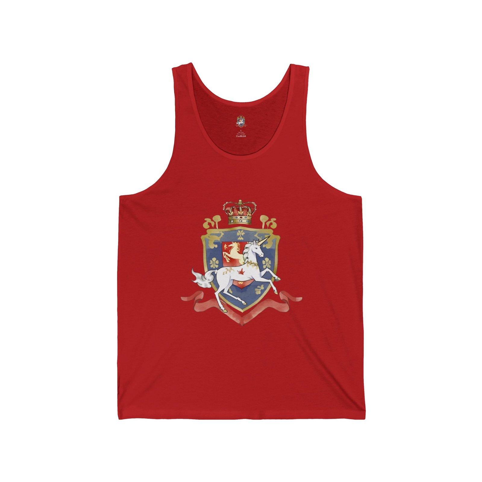 Haus Of Legends Unicorn Crest Jersey Tank - Image 10