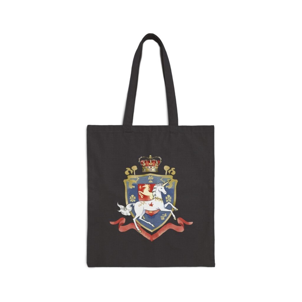 Haus Of Legends Unicorn Crest Tote Bag