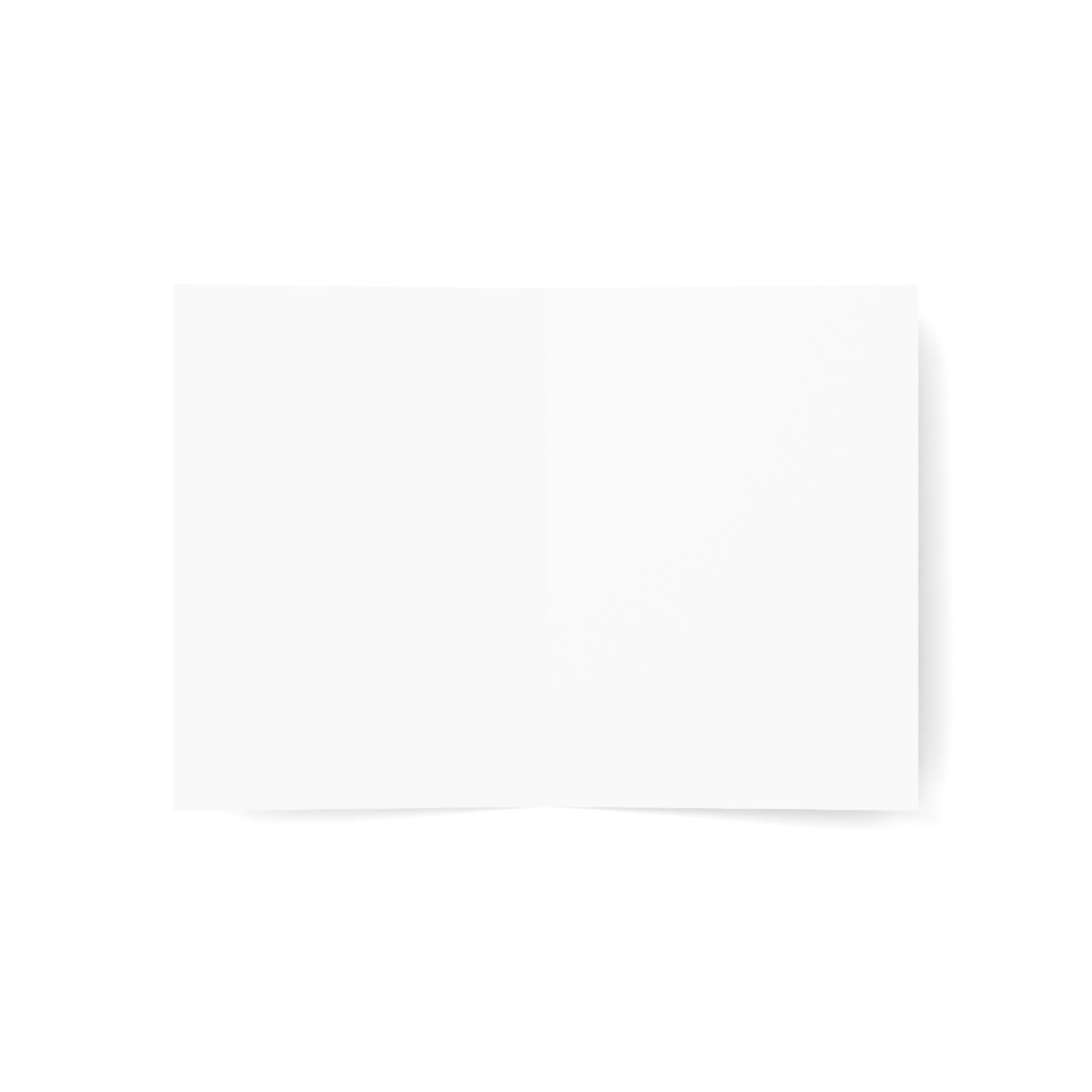 Funny Christmas Gingerbread Card – "I heard you were naughty but that's none of my business" (Pack of 1/10/30) - Image 4