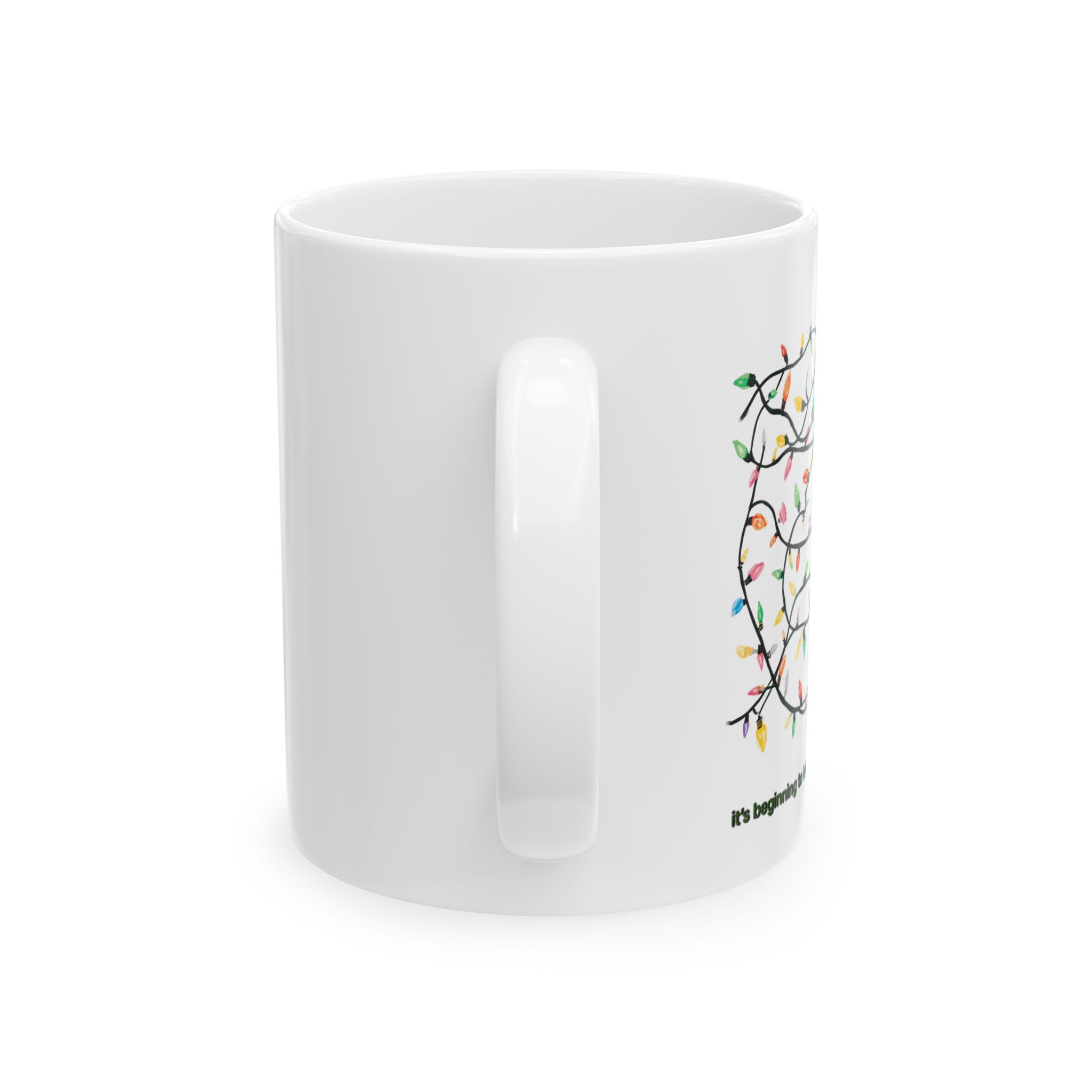 "It's Beginning to Look a Lot Like F*ck This" Funny Ceramic Coffee Mug, 11oz - Image 2