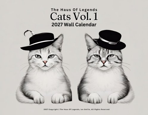 Cats Vol 1 Calendar 2027