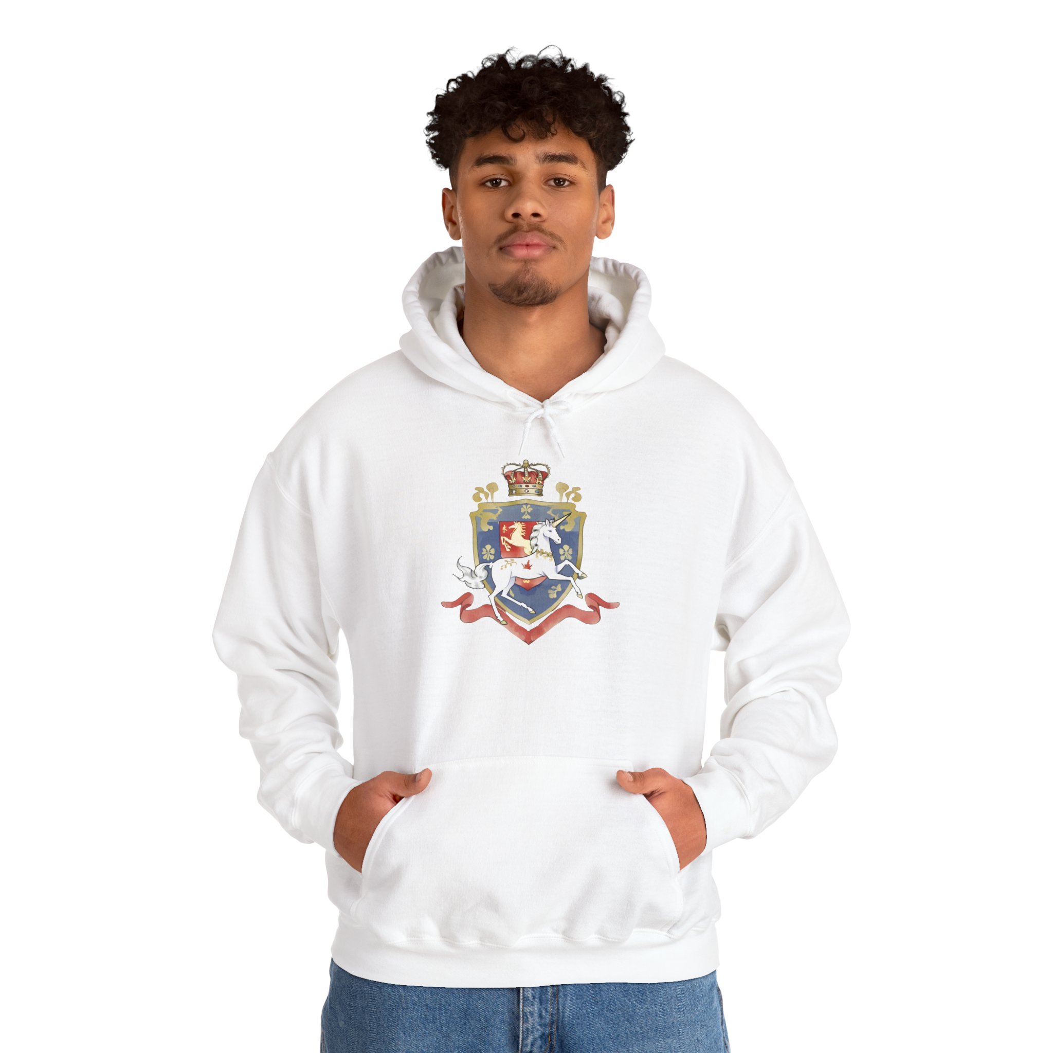 Haus Of Legends Unicorn Crest Hoodie - Image 9