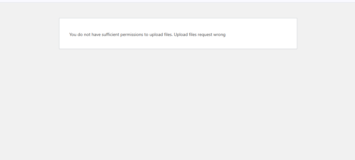 WooCommerce product import screen showing a permissions error during the Phase III catalog cleanup.