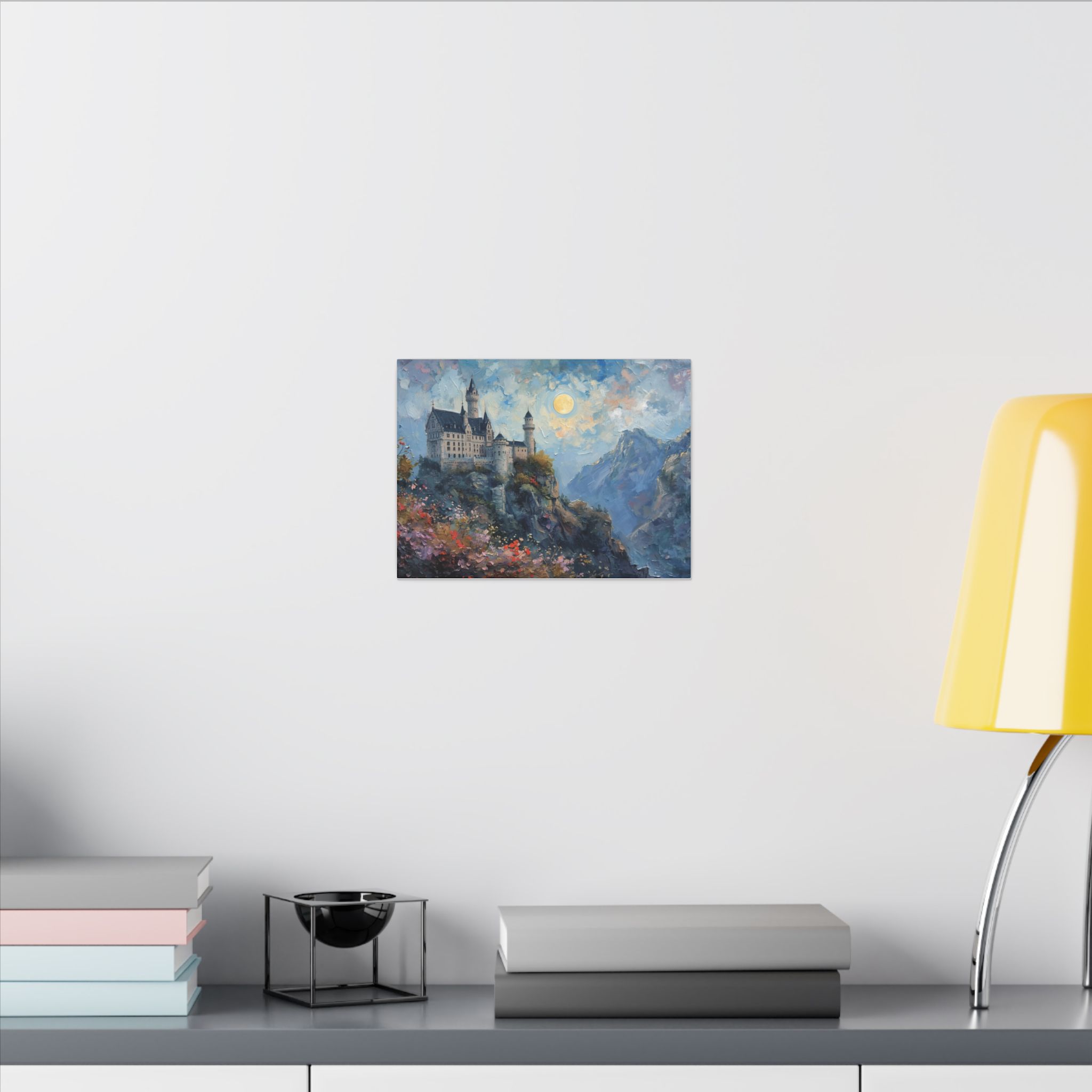 12 x 9 enchanted castle canvas print