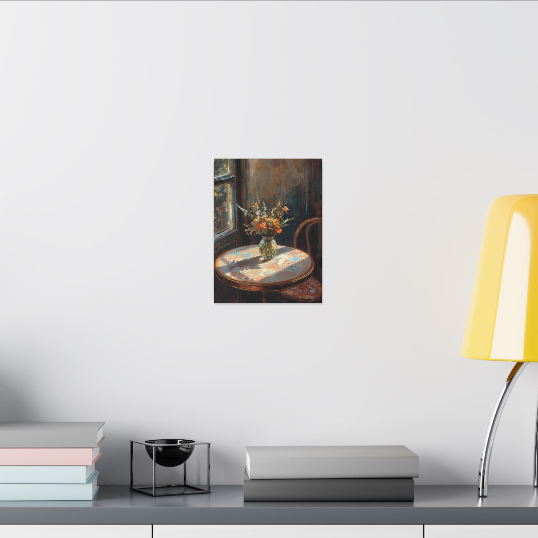 9 x 12 still life vase canvas print