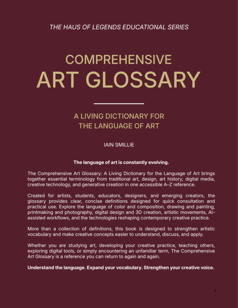 Comprehensive Art Glossary Digital Edition